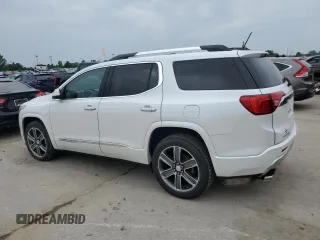 2017 GMC Acadia Denali with VIN 1GKKNXLS1HZ148329, listed as a Copart auction lot 59635205 with 123,298 mi miles and Salvage title. Bid and sale history available at DreamBid. Image 2.