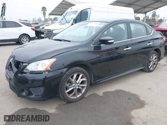 2015 Nissan Sentra SR with VIN 3N1AB7AP1FY333036, listed as a IAAI auction lot 42096880 with 83,414 mi miles and . Bid and sale history available at DreamBid. Image 2.