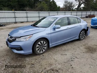 2017 Honda Accord Touring with VIN JHMCR6F74HC021727, listed as a Copart auction lot 63591125 with 99,997 mi miles and Salvage title. Bid and sale history available at DreamBid. Image 1.