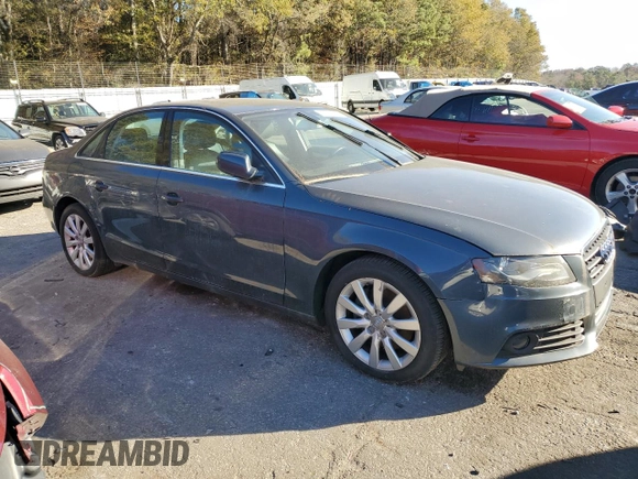 2010 Audi A4 2.0T Premium Plus with VIN WAUHFAFL8AN007997, listed as a Copart auction lot 83941314 with 97,429 mi miles and Clean Title. Bid and sale history available at carsss.com. Image 4.