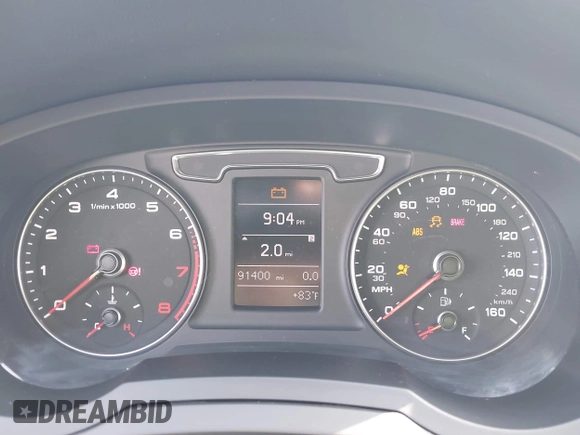 2016 Audi Q3 Premium Plus with VIN WA1BFCFS8GR010311, listed as a IAAI auction lot 41927789 with 91,400 mi miles and . Bid and sale history available at DreamBid. Image 7.
