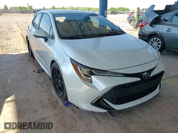 2021 Toyota Corolla Hatchback SE with VIN JTNB4MBE5M3145158, listed as a Copart auction lot 67862394 with 38,685 mi miles and Salvage Title. Bid and sale history available at carsss.com. Image 10.