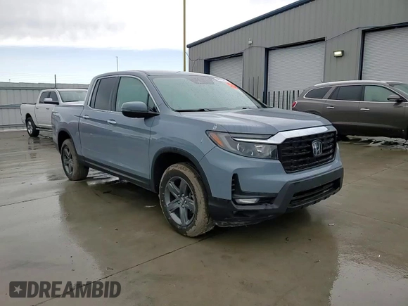 2022 Honda Ridgeline RTL-E with VIN 5FPYK3F71NB039764, listed as a Copart auction lot 52615235 with Not provided miles and Non repairable. Bid and sale history available at DreamBid. Image 13.