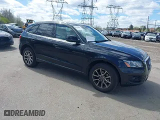 2012 Audi Q5 2.0T Premium Plus with VIN WA1LFAFP1CA009904, listed as a IAAI auction lot 41998009 with 122,955 mi miles. Bid and sale history available at carsss.com. Image 1.