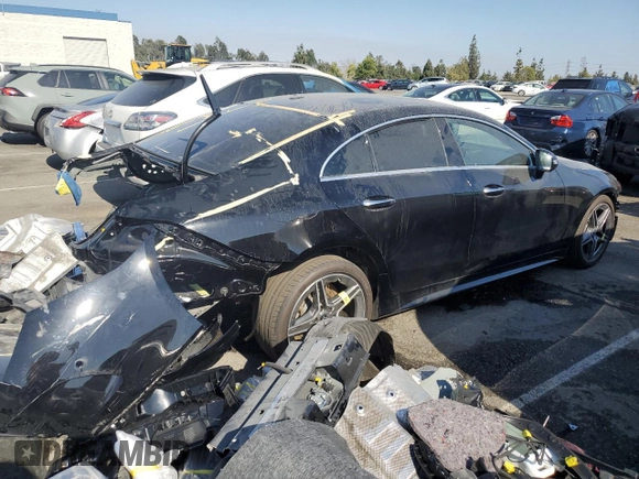 2019 Mercedes-Benz CLS with VIN WDD2J5JB2KA046855, listed as a Copart auction lot 57278503 with 29,645 mi miles. Bid and sale history available at carsss.com. Image 3.