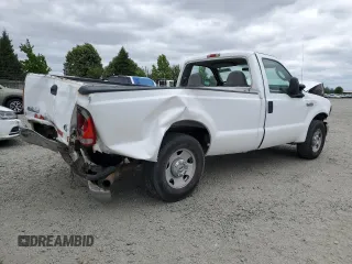 2005 Ford F-250 XL with VIN 1FTNF20595EB89821, listed as a Copart auction lot 60841825 with 133,523 mi miles and Salvage title. Bid and sale history available at DreamBid. Image 3.
