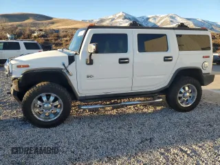 2005 Hummer H2 SUV with VIN 5GRGN23U45H126654, listed as a Copart auction lot 87684275 with 182,020 mi miles and Salvage Title. Bid and sale history available at carsss.com. Image 1.