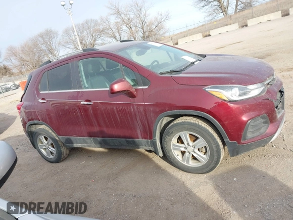 2017 Chevrolet Trax LT with VIN 3GNCJPSB5HL262068, listed as a IAAI auction lot 41437329 with 132,559 mi miles. Bid and sale history available at carsss.com. Image 13.