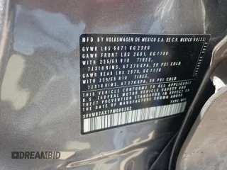 2023 Volkswagen Tiguan SE с VIN 3VVMB7AX7PM008282, выставлен на аукционе Copart как лот 55639525 с пробегом 32 490 миль миль и Списание • Salvage title. История ставок и продаж доступна на DreamBid. Изображение 12.