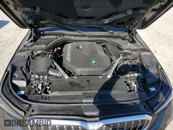 2024 BMW 5 Series 540i xDrive with VIN WBA63FJ00RCS64587, listed as a Copart auction lot 79386694 with 0 mi miles and Salvage Title. Bid and sale history available at carsss.com. Image 11.