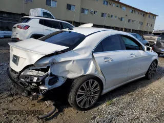 2018 Mercedes-Benz CLA 250 with VIN WDDSJ4EB7JN678603, listed as a Copart auction lot 66679683 with 58,470 mi miles and . Bid and sale history available at DreamBid. Image 3.