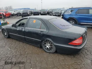 2006 Mercedes-Benz S 500 z VIN WDBNG84J66A477584, wystawiony jako Copart lot #80901574 z przebiegiem Nie podano mil oraz Czysty tytuł • Clean title. Historia ofert i sprzedaży dostępna na DreamBid. Obrazek 2.