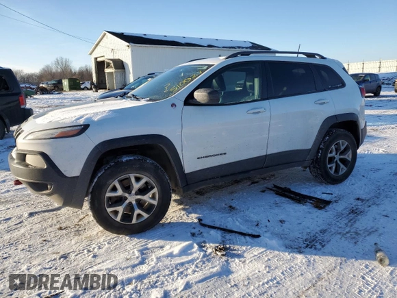 2017 Jeep Cherokee Trailhawk L Plus with VIN 1C4PJMBB1HW510027, listed as a Copart auction lot 82337424 with 144,044 mi miles and Clean Title. Bid and sale history available at carsss.com. Image 1.