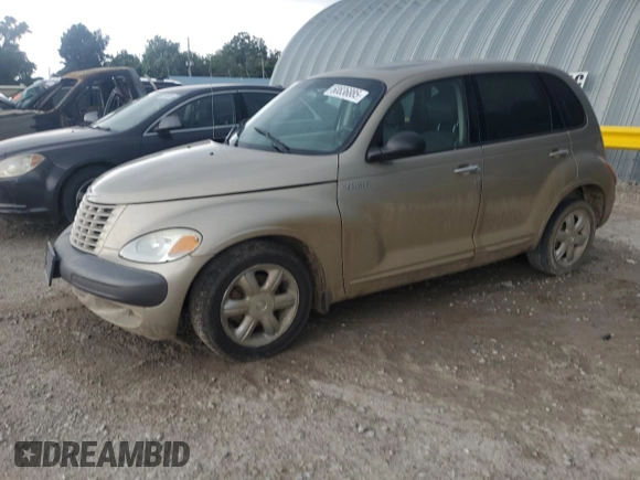 2002 Chrysler PT Cruiser Limited with VIN 3C8FY68B22T329329, listed as a Copart auction lot 60836885 with 99,398 mi miles and Salvage title. Bid and sale history available at DreamBid. Image 1.