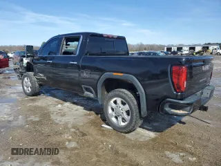 2020 GMC Sierra 2500HD Denali z VIN 1GT49REY0LF268364, wystawiony jako Copart lot #46127385 z przebiegiem Nie podano mil oraz Szkoda całkowita • Salvage title. Historia ofert i sprzedaży dostępna na DreamBid. Obrazek 2.