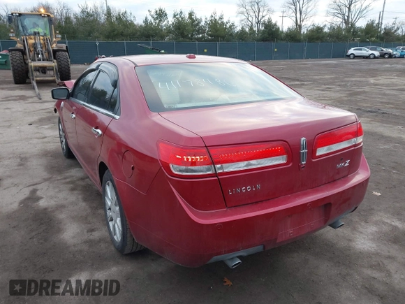 2012 Lincoln MKZ with VIN 3LNHL2GC2CR820151, listed as a IAAI auction lot 41178486 with 142,755 mi miles. Bid and sale history available at carsss.com. Image 3.