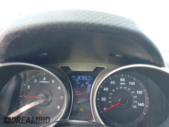 2013 Hyundai Veloster w/Gray Int with VIN KMHTC6ADXDU086856, listed as a IAAI auction lot 42503453 with 187,657 mi miles and . Bid and sale history available at DreamBid. Image 7.