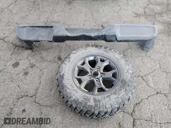 2022 Jeep Wrangler Unlimited Willys with VIN 1C4HJXDN3NW263019, listed as a Copart auction lot 80933014 with 16,231 mi miles and Salvage Title. Bid and sale history available at DreamBid. Image 12.