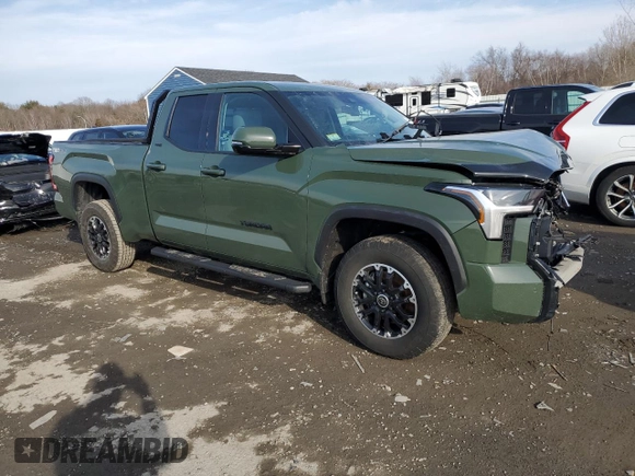 2022 Toyota Tundra SR5 with VIN 5TFLA5DA9NX039002, listed as a Copart auction lot 45874735 with 34,441 mi miles and Salvage title. Bid and sale history available at DreamBid. Image 4.