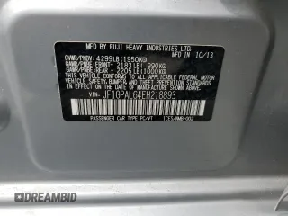 2014 Subaru Impreza Wagon 2.0i Sport Premium with VIN JF1GPAL64EH218893, listed as a Copart auction lot 48764885 with 99,312 mi miles and Salvage Title. Bid and sale history available at carsss.com. Image 15.