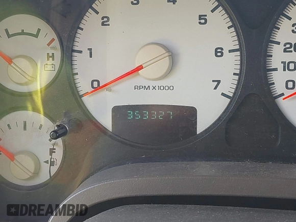 2003 Dodge 1500 SLT with VIN 1D3HA18D93J669516, listed as a IAAI auction lot 41686572 with 353,327 mi miles. Bid and sale history available at carsss.com. Image 16.