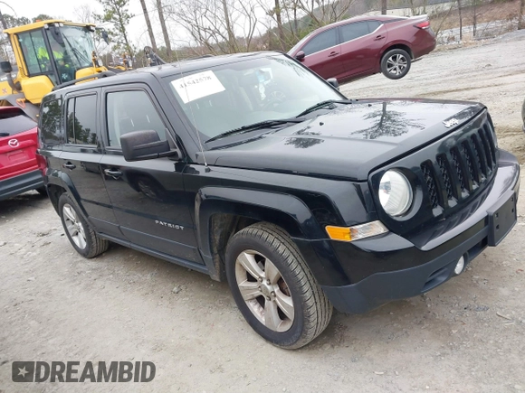 2017 Jeep Patriot Latitude with VIN 1C4NJPFB0HD183103, listed as a IAAI auction lot 41542578 with 131,876 mi miles and . Bid and sale history available at DreamBid. Image 13.