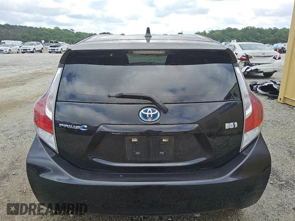 2016 Toyota Prius One with VIN JTDKDTB31G1120500, listed as a Copart auction lot 57745105 with Not provided miles and Clean title. Bid and sale history available at DreamBid. Image 6.