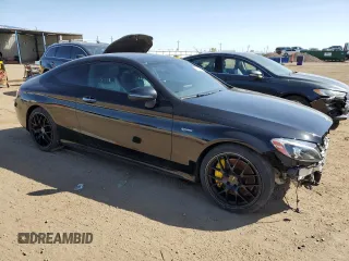2017 Mercedes-Benz C 43 AMG with VIN WDDWJ6EB4HF539479, listed as a Copart auction lot 52862275 with 80,406 mi miles and Clean Title. Bid and sale history available at carsss.com. Image 4.