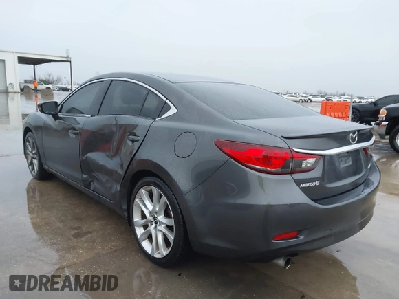 2016 Mazda 6 i Touring with VIN JM1GJ1V58G1409163, listed as a IAAI auction lot 41460893 with 207,884 mi miles and . Bid and sale history available at carsss.com. Image 3.