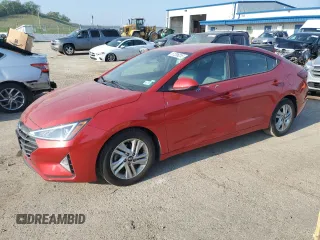 2020 Hyundai Elantra SEL with VIN 5NPD84LF6LH563532, listed as a Copart auction lot 57206235 with 109,685 mi miles and Non repairable. Bid and sale history available at DreamBid. Image 1.