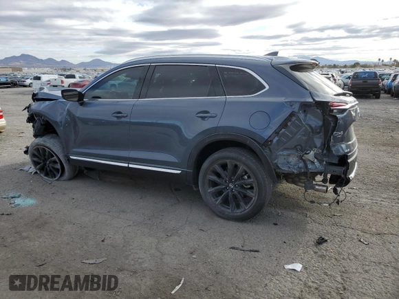 2023 Mazda CX-9 Carbon Edition with VIN JM3TCBDY0P0650772, listed as a Copart auction lot 48994315 with 14,758 mi miles and Salvage title. Bid and sale history available at DreamBid. Image 2.