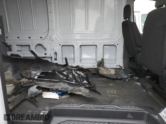 2023 Ford Transit with VIN 1FTYE2CG1PKB20025, listed as a Copart auction lot 80153603 with 44,964 mi miles and Salvage title. Bid and sale history available at DreamBid. Image 11.