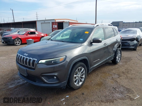 2019 Jeep Cherokee Latitude Plus with VIN 1C4PJLLB4KD403310, listed as a IAAI auction lot 41691832 with 72,398 mi miles. Bid and sale history available at carsss.com. Image 17.