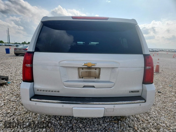 2017 Chevrolet Suburban Premier with VIN 1GNSCJKC1HR374998, listed as a Copart auction lot 60498905 with 240,652 mi miles and Salvage title. Bid and sale history available at DreamBid. Image 6.