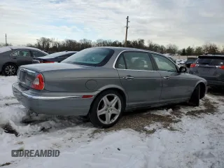 2006 Jaguar XJ with VIN SAJWA79B06SH07721, listed as a Copart auction lot 87851345 with 93,004 mi miles and Salvage Title. Bid and sale history available at carsss.com. Image 3.