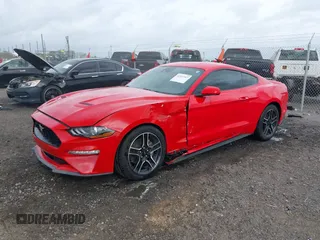 2022 Ford Mustang EcoBoost with VIN 1FA6P8TH4N5102519, listed as a IAAI auction lot 41922347 with 49,454 mi miles. Bid and sale history available at carsss.com. Image 17.