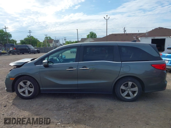 2020 Honda Odyssey EX z VIN 5FNRL6H50LB005092, wystawiony jako IAAI lot #42511025 z przebiegiem 96 185 mil mil oraz . Historia ofert i sprzedaży dostępna na DreamBid. Obrazek 14.