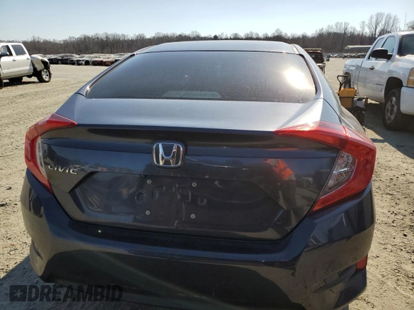 2016 Honda Civic Sedan EX with VIN 19XFC2F73GE088447, listed as a Copart auction lot 46857515 with 103,622 mi miles and Salvage Title. Bid and sale history available at carsss.com. Image 6.