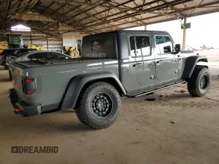 2020 Jeep Gladiator Mojave with VIN 1C6JJTEG1LL202459, listed as a Copart auction lot 79334434 with 49,515 mi miles and Salvage title. Bid and sale history available at DreamBid. Image 3.