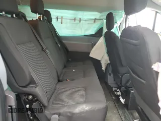 2018 Ford Transit Passenger XL with VIN 1FBZX2ZM3JKA52561, listed as a Copart auction lot 43574745 with 58,735 mi miles and Salvage Title. Bid and sale history available at DreamBid. Image 11.