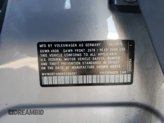 2019 Volkswagen Arteon SEL R-Line с VIN WVWSR7AN5KE026391, выставлен на аукционе Copart как лот 51545145 с пробегом 83 739 миль миль и Списание • Salvage title. История ставок и продаж доступна на DreamBid. Изображение 15.