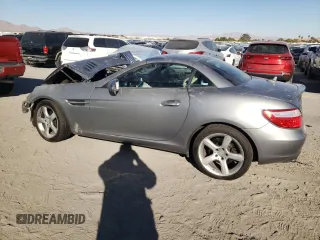 2014 Mercedes-Benz SLK-Class SLK 250 with VIN WDDPK4HA7EF088102, listed as a Copart auction lot 76027444 with 73,913 mi miles and Salvage Title. Bid and sale history available at carsss.com. Image 2.