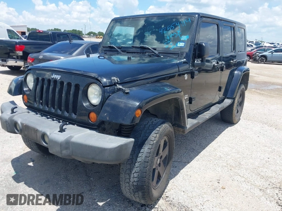 2007 Jeep Wrangler Unlimited Sahara with VIN 1J4GA59187L187656, listed as a IAAI auction lot 42554114 with 200,840 mi miles and . Bid and sale history available at DreamBid. Image 17.