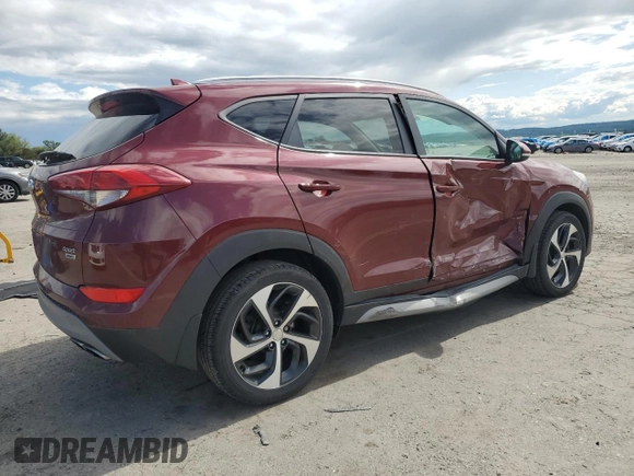 2018 Hyundai Tucson Sport with VIN KM8J3CAL4JU790317, listed as a Copart auction lot 58184115 with 81,208 mi miles and Salvage title. Bid and sale history available at DreamBid. Image 3.