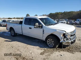 2020 Ford F-250 XL with VIN 1FT7X2A61LED40080, listed as a Copart auction lot 88605525 with 137,972 mi miles and Salvage title. Bid and sale history available at DreamBid. Image 4.