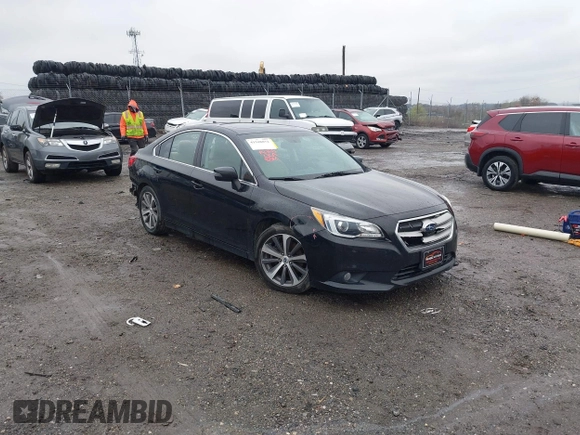 2016 Subaru Legacy 3.6R Limited with VIN 4S3BNEN68G3040209, listed as a IAAI auction lot 41948872 with 115,082 mi miles. Bid and sale history available at carsss.com. Image 1.