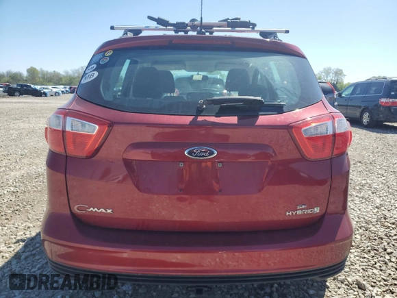 2013 Ford C-Max SE с VIN 1FADP5AU6DL519642, выставлен на аукционе Copart как лот 54793765 с пробегом 127 418 миль миль и Списание • Salvage title. История ставок и продаж доступна на DreamBid. Изображение 6.