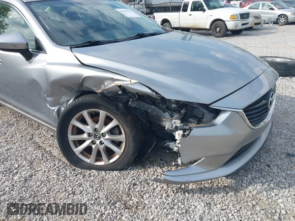 2015 Mazda Mazda6 i Sport with VIN JM1GJ1U62F1173991, listed as a IAAI auction lot 42019177 with 96,524 mi miles. Bid and sale history available at carsss.com. Image 6.