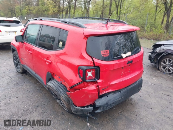 2017 Jeep Renegade Latitude z VIN ZACCJBBB9HPF61937, wystawiony jako IAAI lot #42168485 z przebiegiem 103 459 mil mil oraz . Historia ofert i sprzedaży dostępna na DreamBid. Obrazek 6.