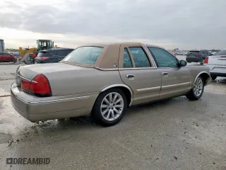 2002 Mercury Grand Marquis GS with VIN 2MEFM74W72X654079, listed as a Copart auction lot 51308565 with 149,236 mi miles and Salvage Title. Bid and sale history available at carsss.com. Image 3.